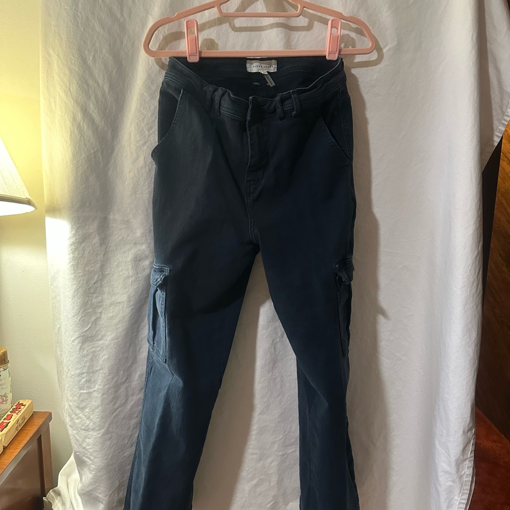 Women's Straight Leg Jeans in Navy